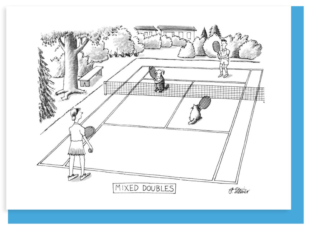 [NY-C-B054] Card-Mixed Doubles