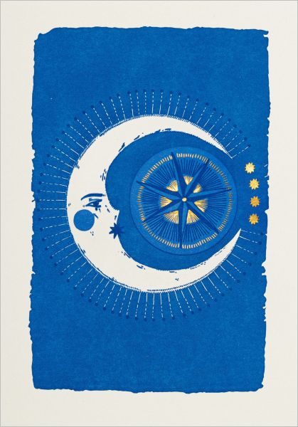 [AV-MC-AP353] Mini Card-Golden Moon