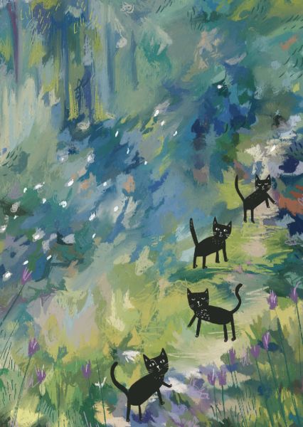 [NG-CC-PA070] Card-Purr Auguste