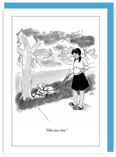 [NY-C-A416] Card-Take Your Time