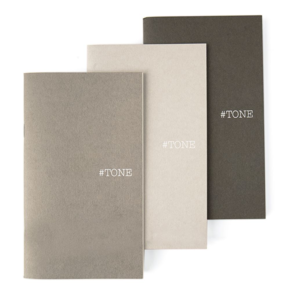 [EC-PK-A-003] Pocket Notebook Set-Grey Tones