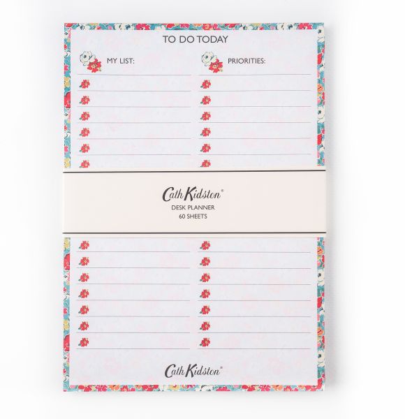 [CKG-SP-DP0006] Desk Planner Notepad-Florals