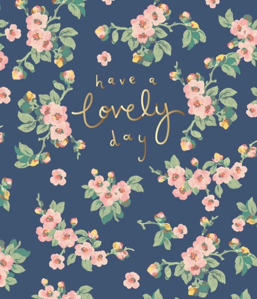 [CK-CL-7957] Card-Lovely Day Navy