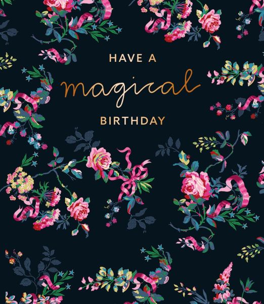 [CK-CL-8072] Card-Magical Ribbon Birthday