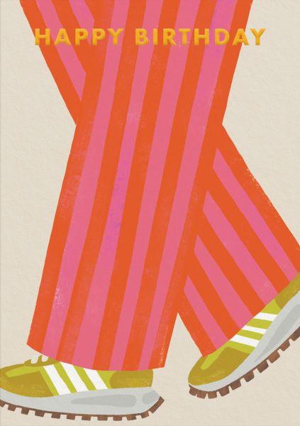 [OD-C-ANM9512] Card-Stylish Walking