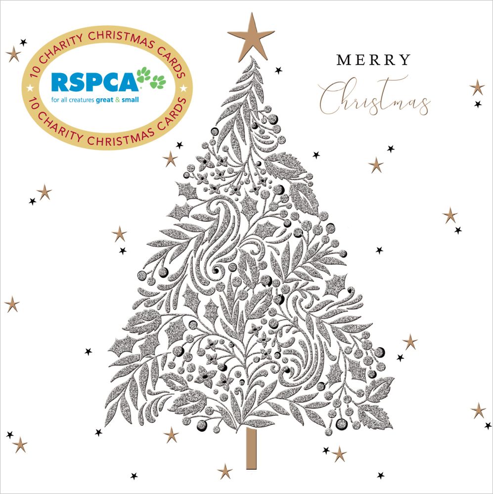 [HS-XCP24006] Christmas Card Wallet-RSPCA-Christmas Tree