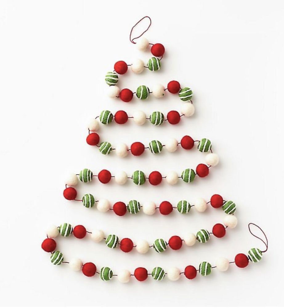 [GI-XD-MBPP007] Decoration-Felt Pom Poms Bunting