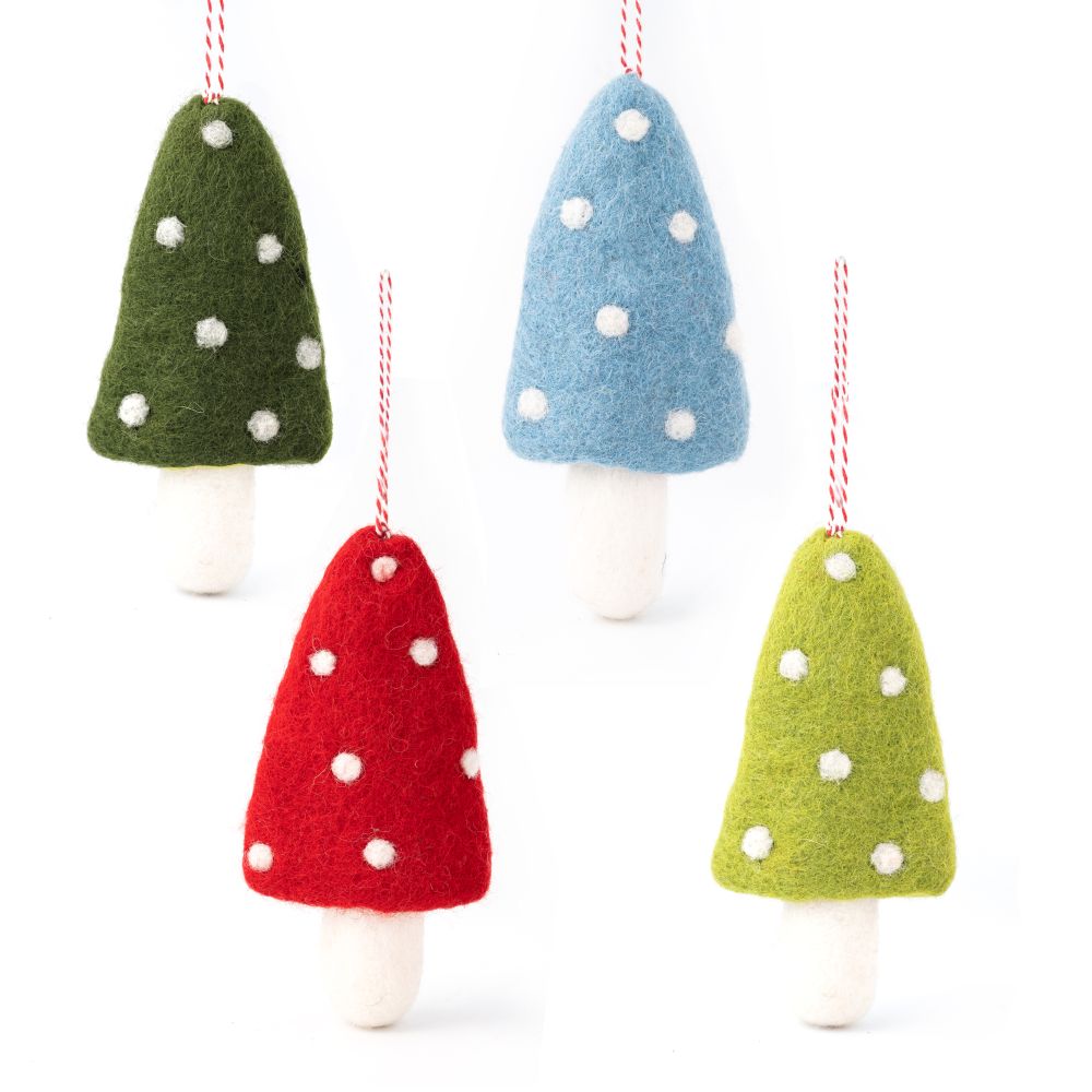 [GI-XD-SMR008] Charity Decoration Set-Felt Mushroom Trees