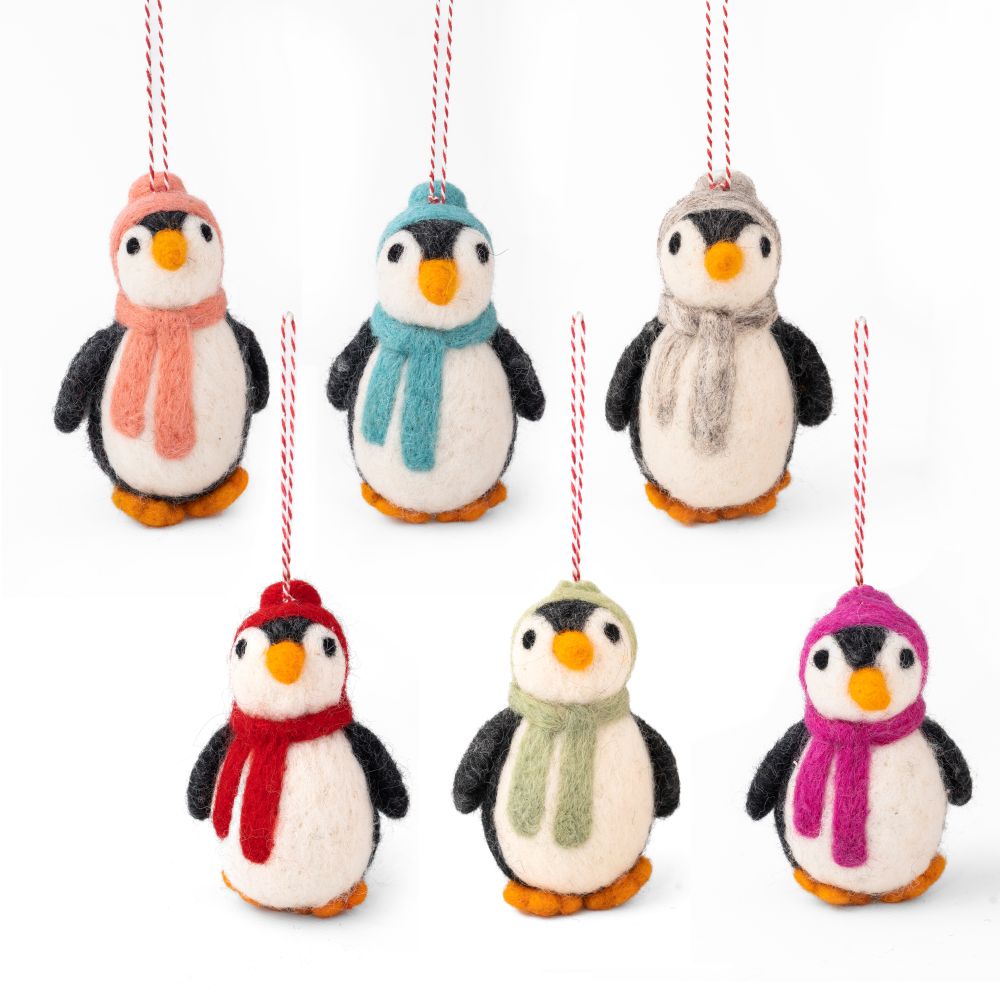 [GI-XD-SPG009] Decoration Set-Felt Penguins