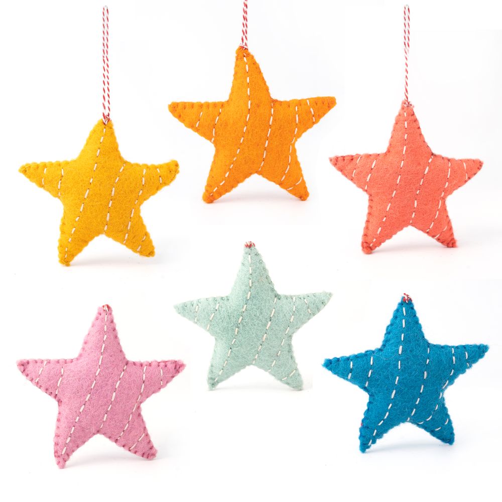 [GI-XD-SST013] Charity Decoration Set-Felt Stars