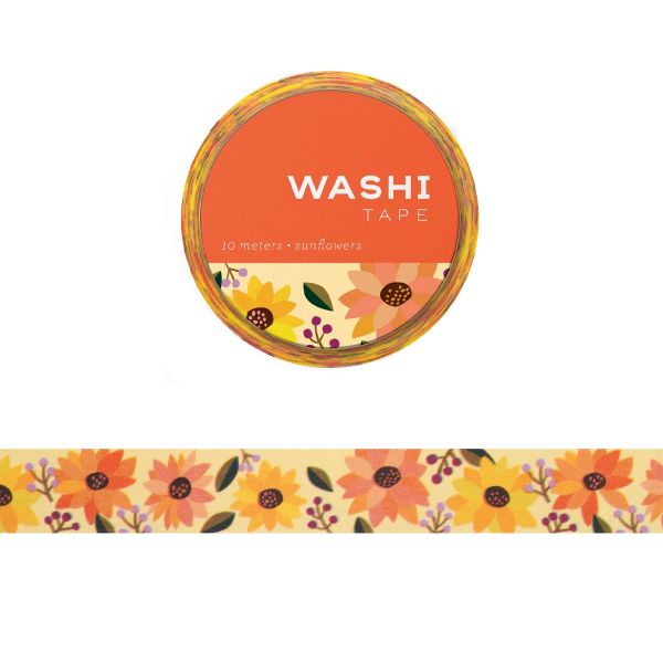 [GO-SS-WT090] Washi Tape-Sunflowers