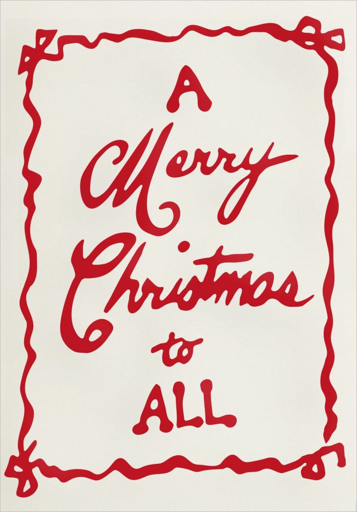 [AV-XMC-XP121] Mini Card-A Merry Christmas to All