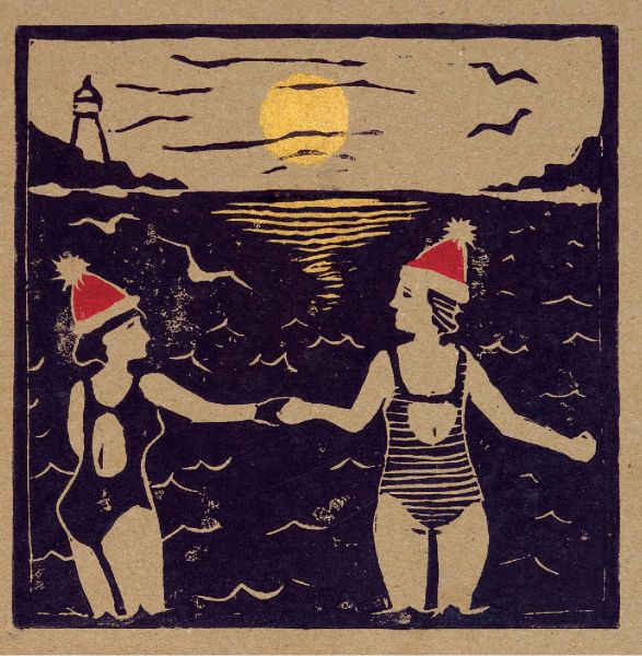 [CD-XCP-22-4] Card Pack of 6-Wild Swimmers