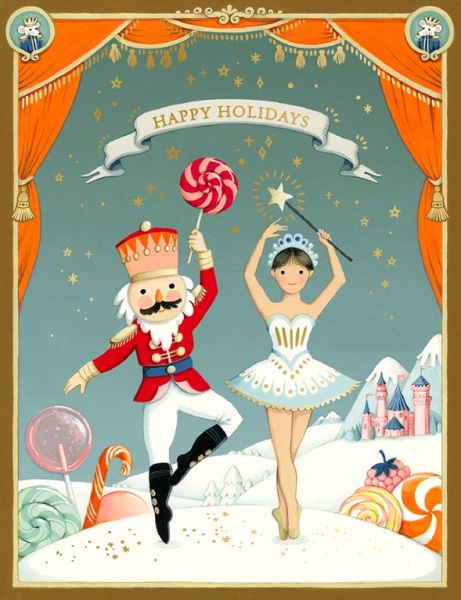 [JJ-XC-166] Foil Card-Nutcracker Holiday