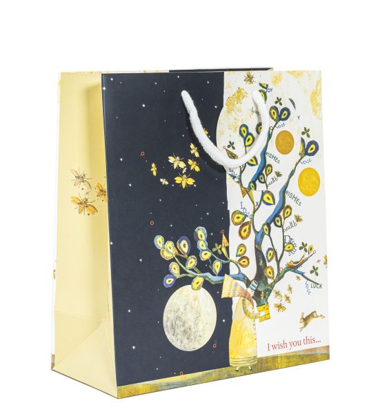 [SB-W-WBM002] Gift Bag Medium-Wish