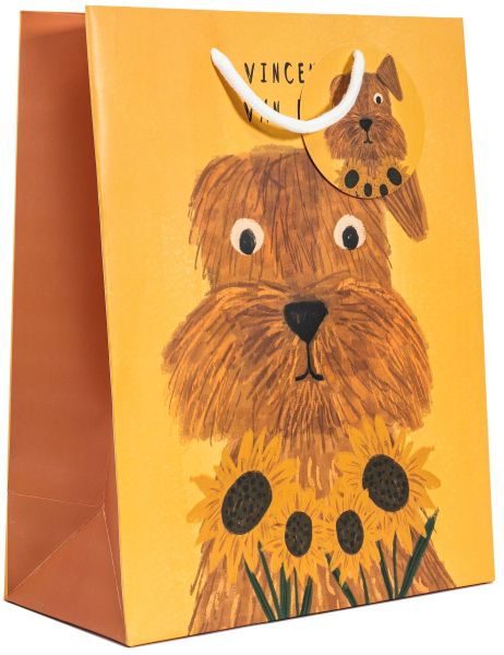 [NG-WBL-D004] Gift Bag Large-Vincent Van Dog