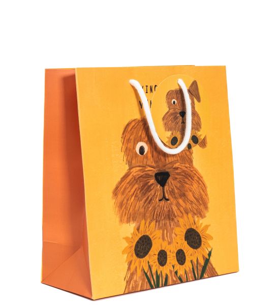 [NG-WBM-D004] Gift Bag Medium-Vincent Van Dog