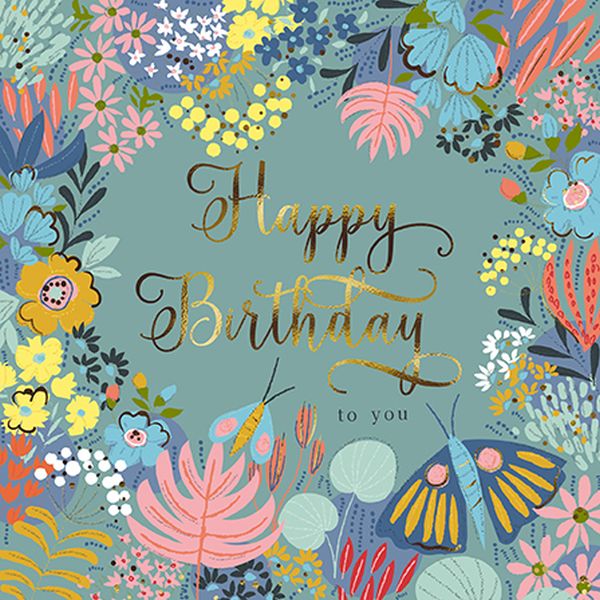 [AL-PH0006] Foil Card-Lovely Day Birthday