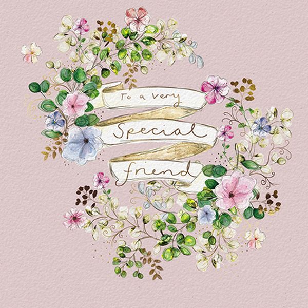 [AL-PH0102] Foil Card-Special Friend Birthday