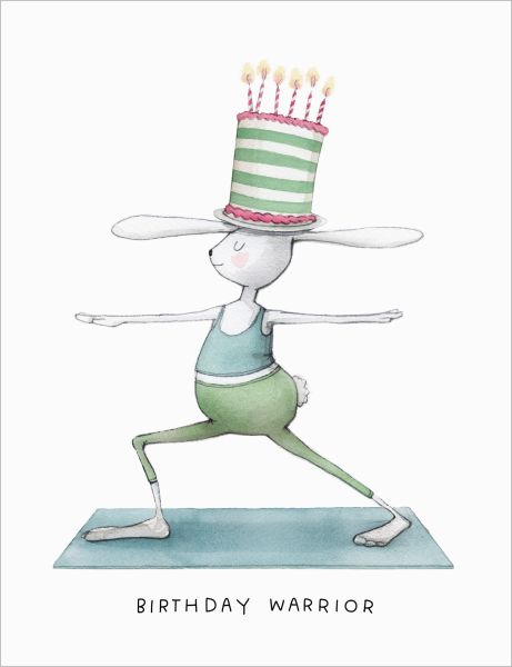 [EF-C-BD0308] Card-Birthday Warrior