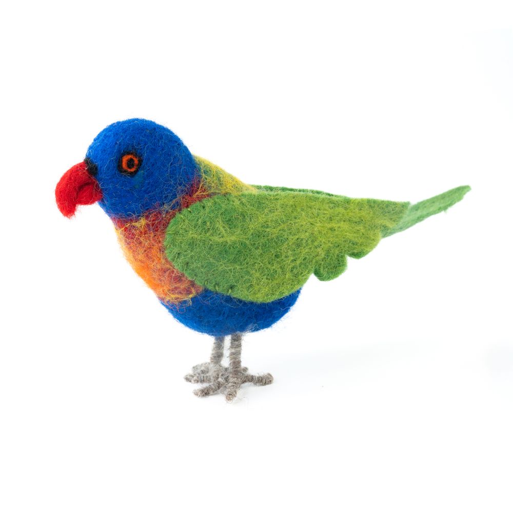 [GI-EC-AB004] Handmade Felt Lorikeet