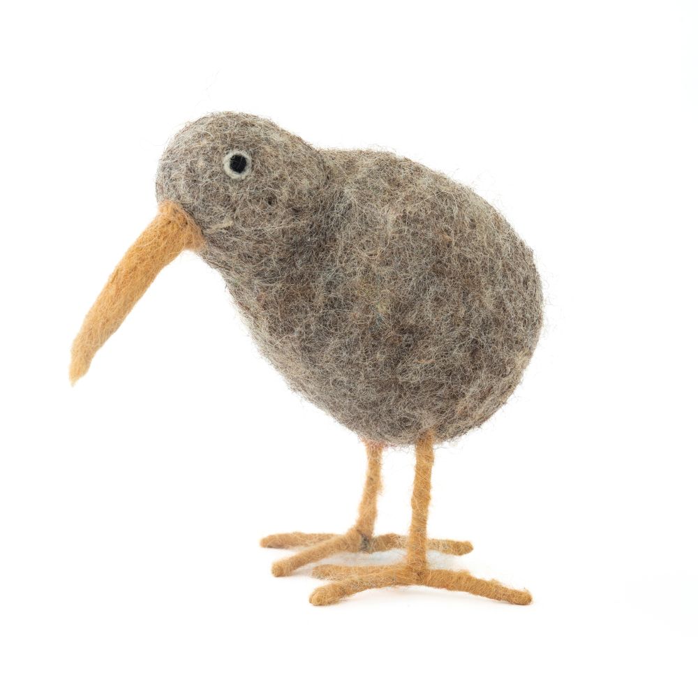 [GI-EC-NB001] Handmade Felt NZ Kiwi