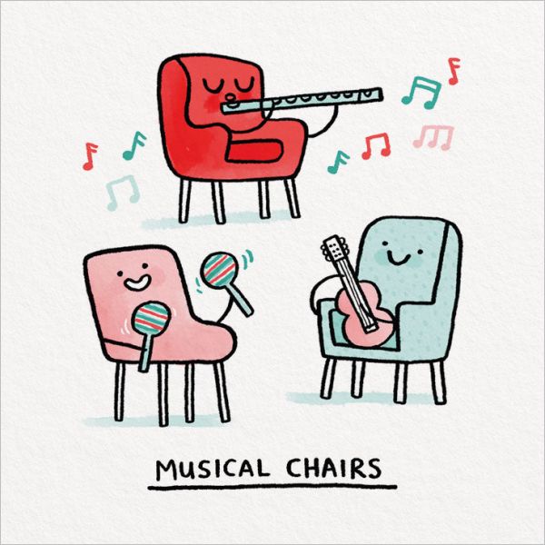 [OD-C-GE11686-SQ] Card-Musical Chairs