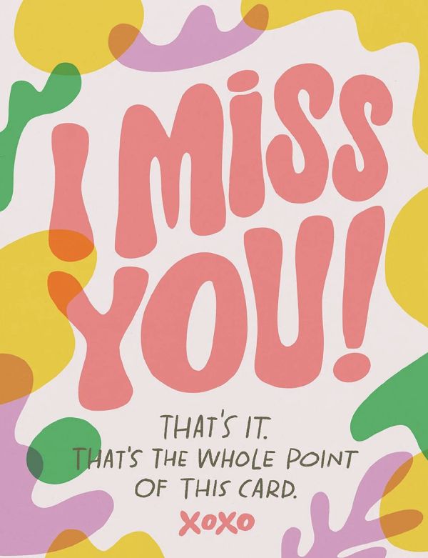 [EM-C-03000] Card-I Miss You