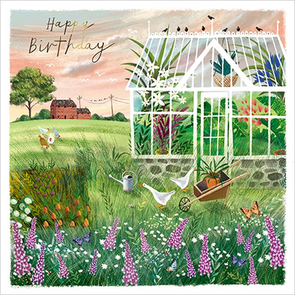 [AL-PST0003] Foil Card-Green House