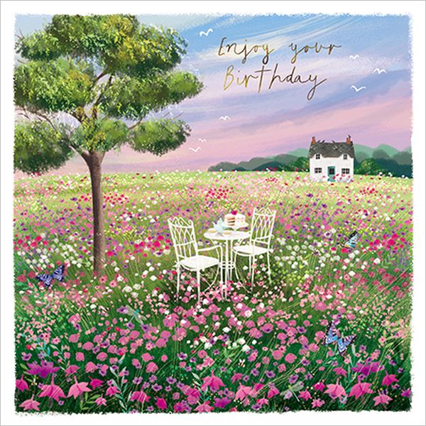 [AL-PST0005] Foil Card-Tea Time