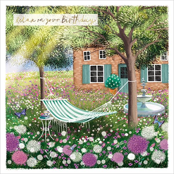 [AL-PST0006] Foil Card-Garden Hammock