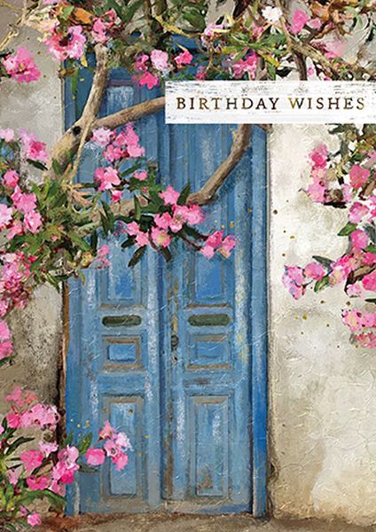 [AL-PLA0007] Foil Card-Rustic Doorway