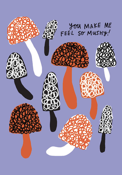 [BB-C-0339] Card-Mushy Feelings