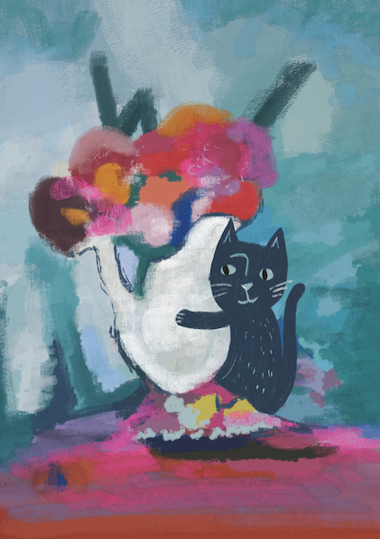 [NG-CC-HM074] Card-Catisse Flowers 2