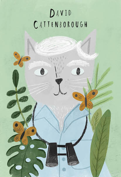 [NG-CC-DA083] Card-David Cattenborough