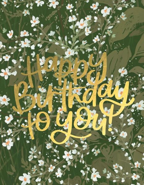 [OC-C-476546] Foil Card-Celeste Happy Birthday