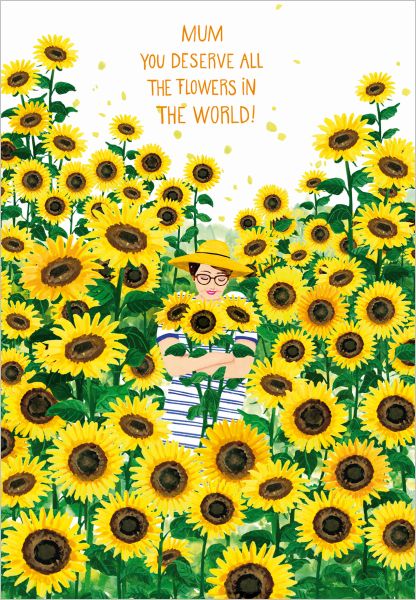 [RD-CMD-026] Card-Mother's Day Flowers