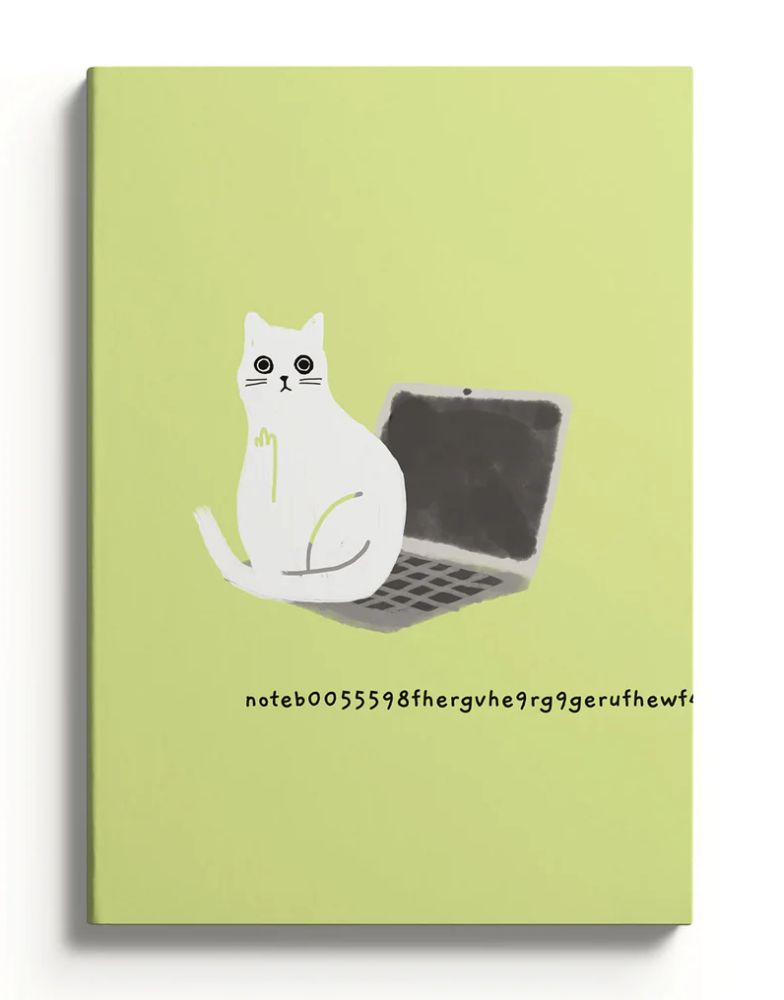 [OD-SN-OD-3-A5-59494] A5 Smooth Soft Cover Notebook-Laptop