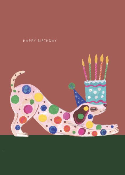 [HC-C-451] Card-Spotty Dog