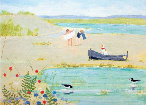 [CD-C-CDP123A-4] Card-Wild Swimmers