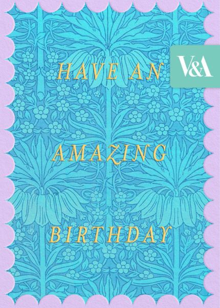 [OD-C-VA12610] Foil Card-Blue Fritillaria