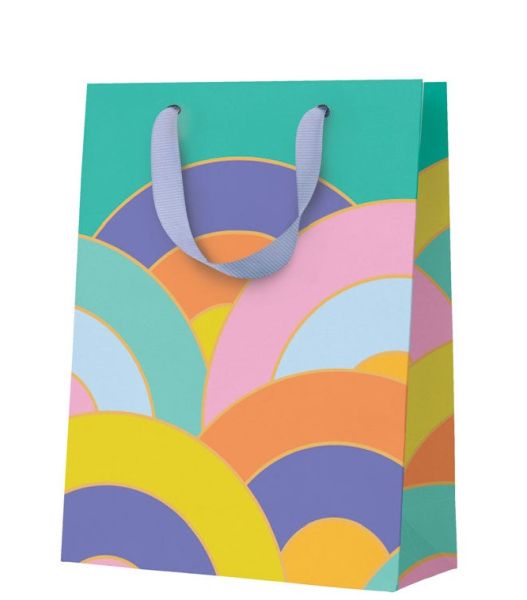 [OD-WBM-EOW12079] Gift Bag Medium-Rainbow Arcs