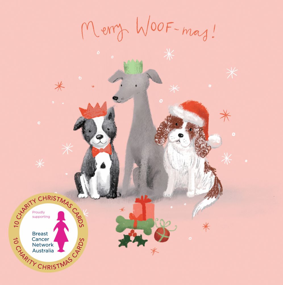 [VE-XCP25015] Christmas Card Wallet-BCNA-Dog Presents