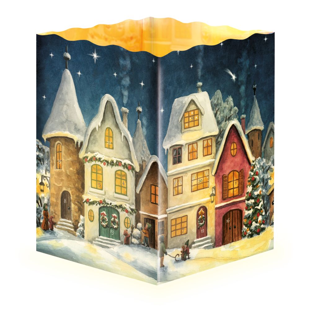 [KV-XCAL-1-11757] Advent Cal-3D Lantern-Town of Lights