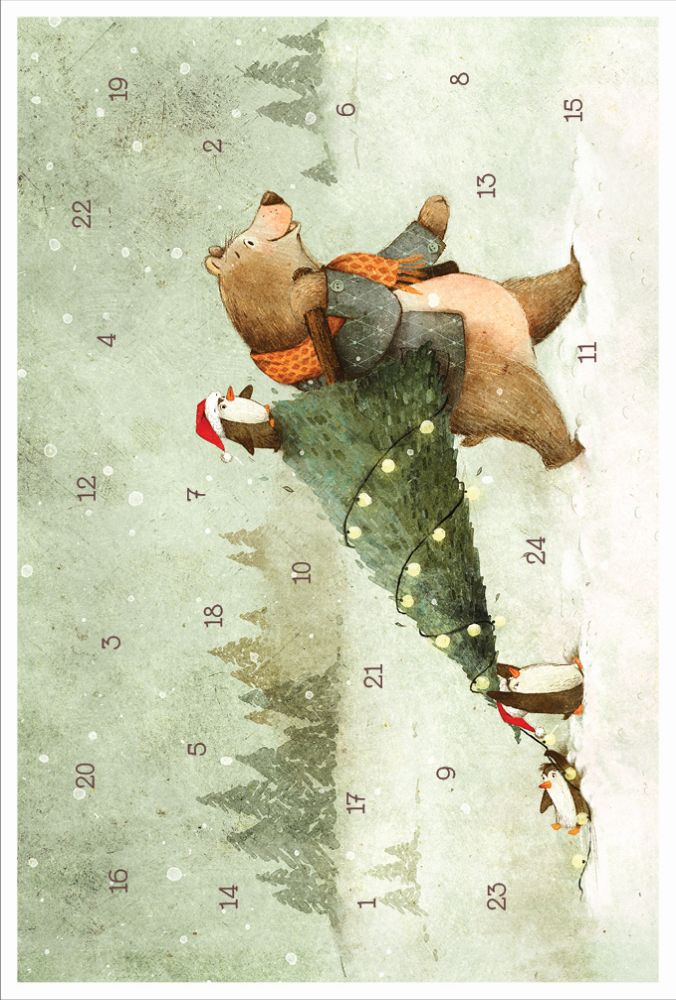 [KV-XCAL-6-12519] Advent Cal-Card-Festive Fun