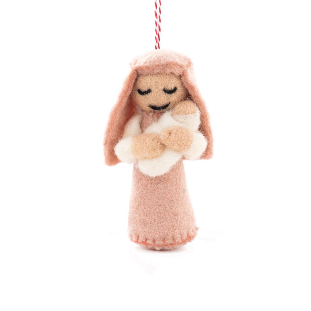 [GI-XD-DMY001] Decoration-Felt Mary and Baby