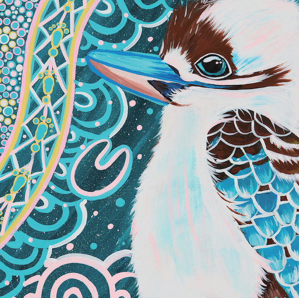 [AB-C-BI001] Card-Kookaburra Dreaming