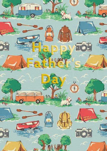 [CK-CFD-10814] Card-Camping Father's Day