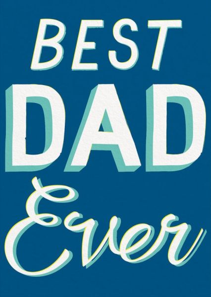[OD-C-BAN10810] Card-Best Dad Ever