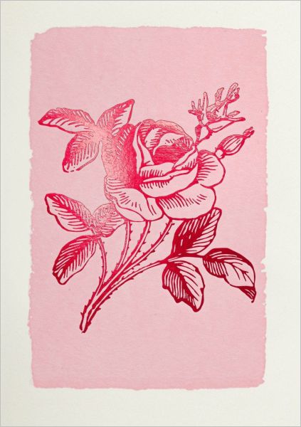 [AV-MC-AP376] Mini Card-Rose